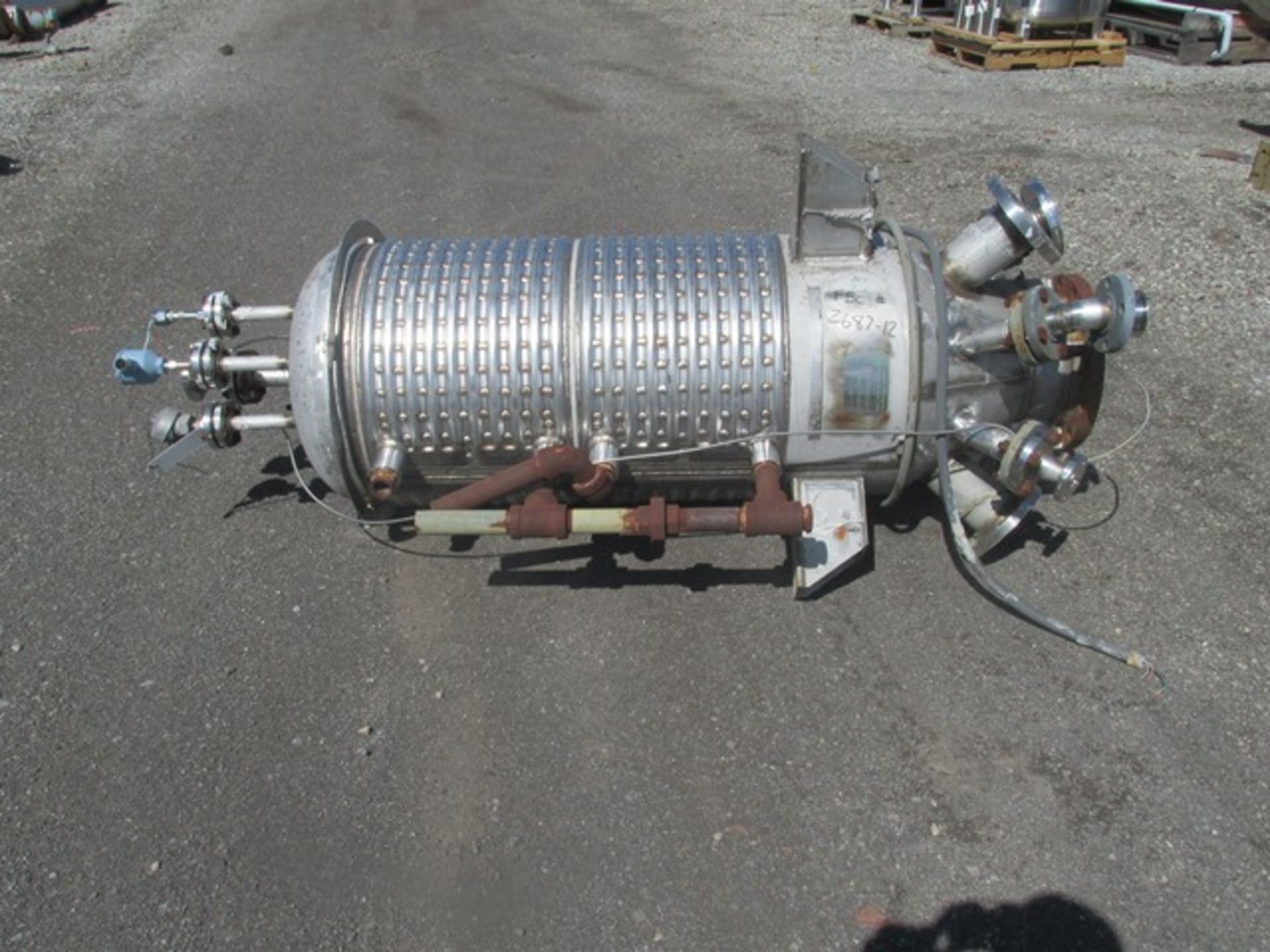 100 Gal Tolan Reactor Body, 304 S/S, 140/100#