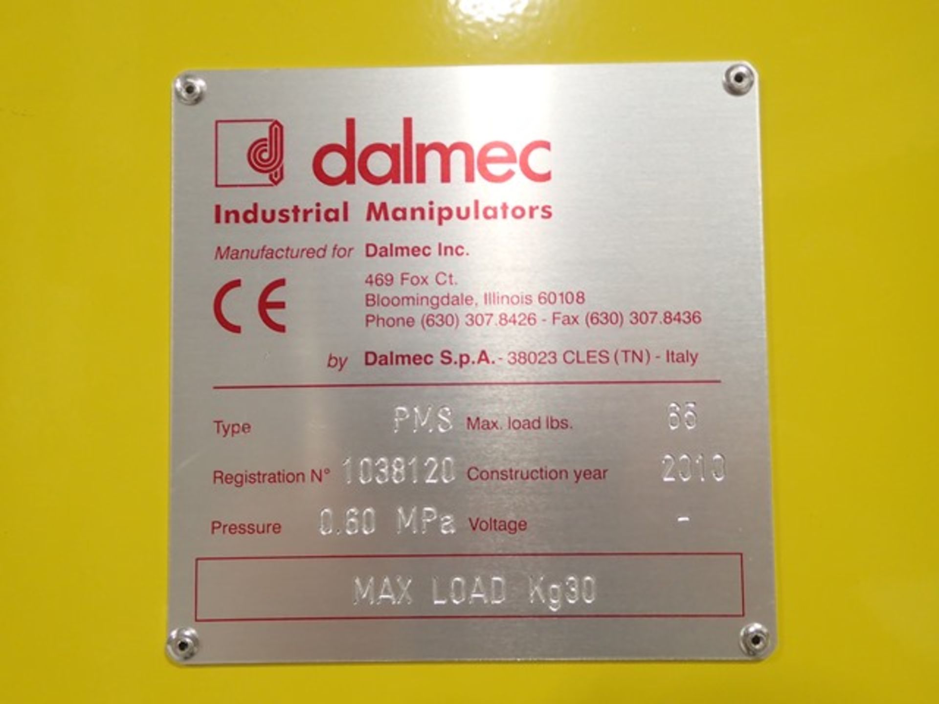 Dalmec PFC Posifil Portable Lift Assist - Image 14 of 19