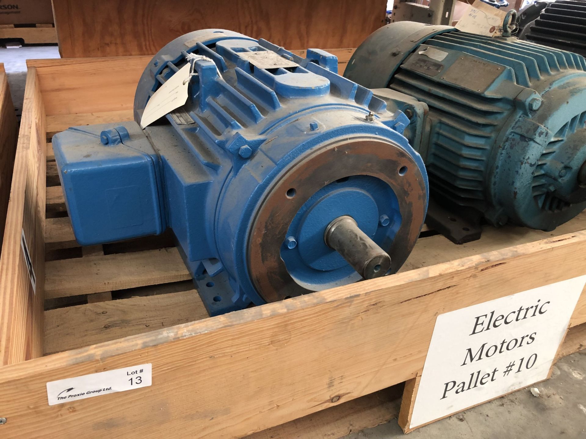 Lot of (2) 30 HP Electric Motors. - Image 3 of 8