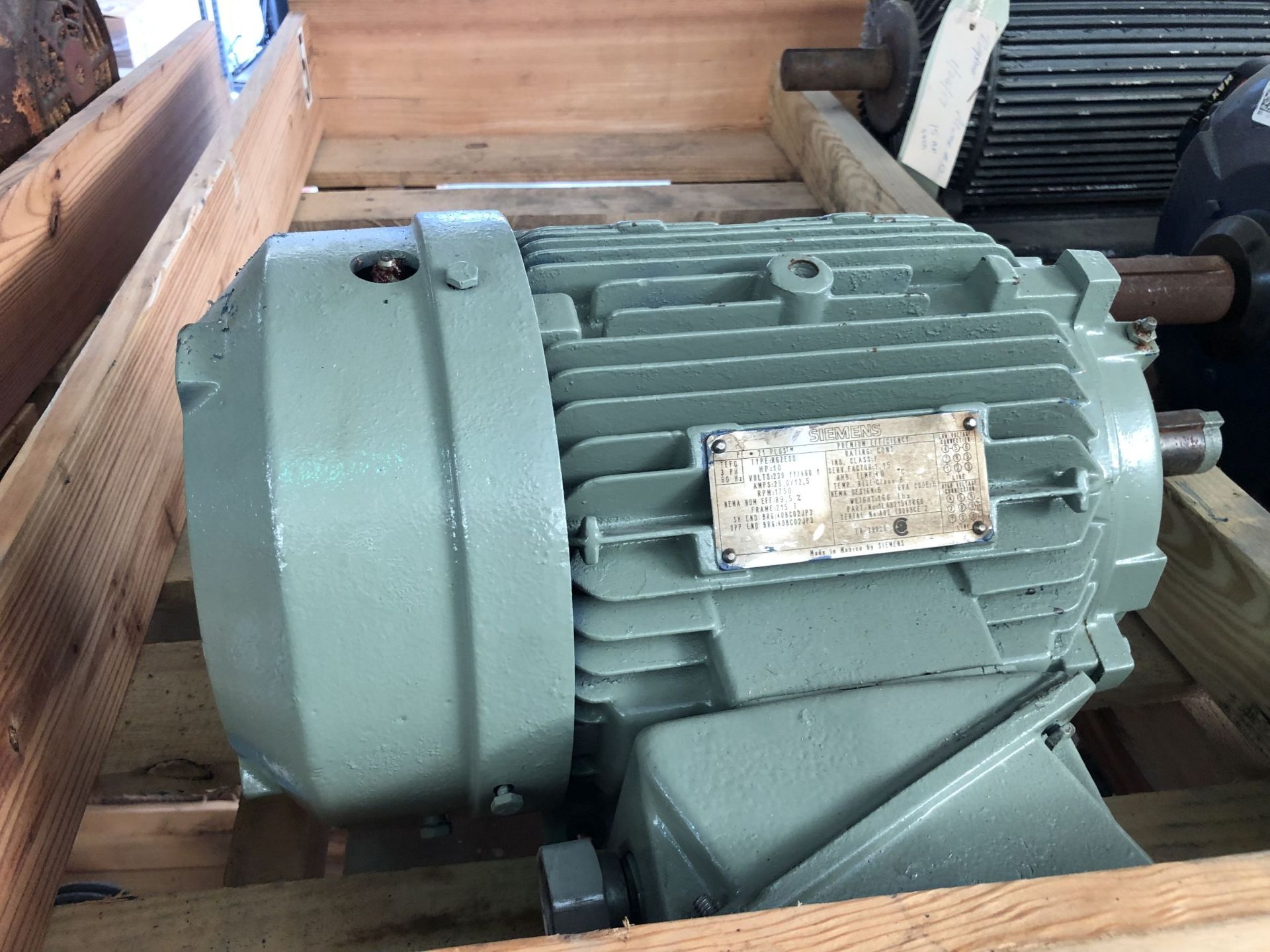 Lot of (3) Electric Motors - Image 5 of 6