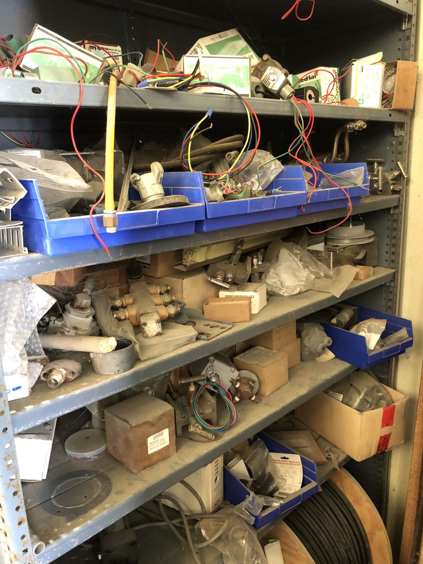 Remaining Contents of Supplies Room Including But to: (15) Light Duty Industrial Shelving Racks, - Image 8 of 14