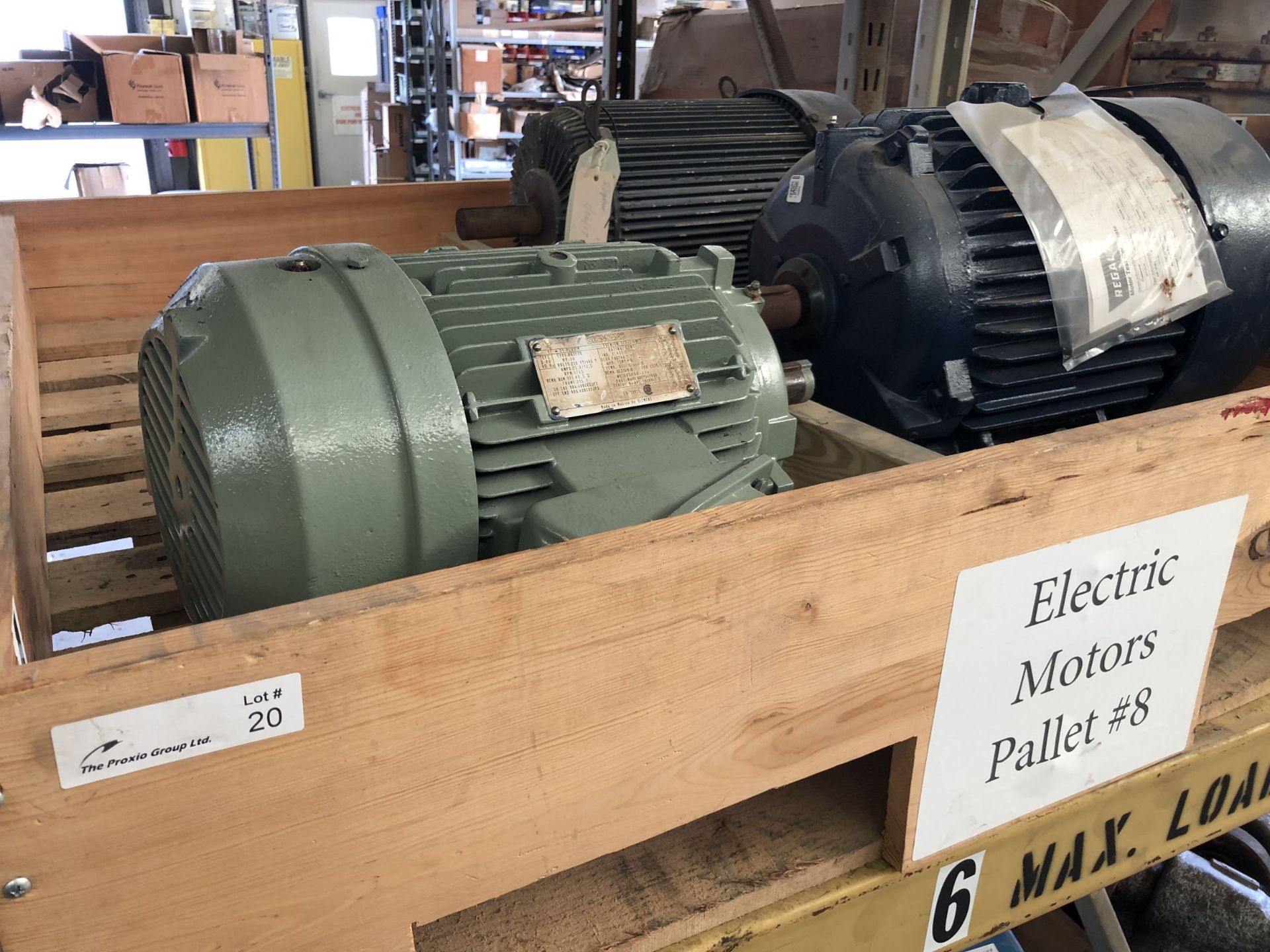 Lot of (3) Electric Motors - Image 6 of 6