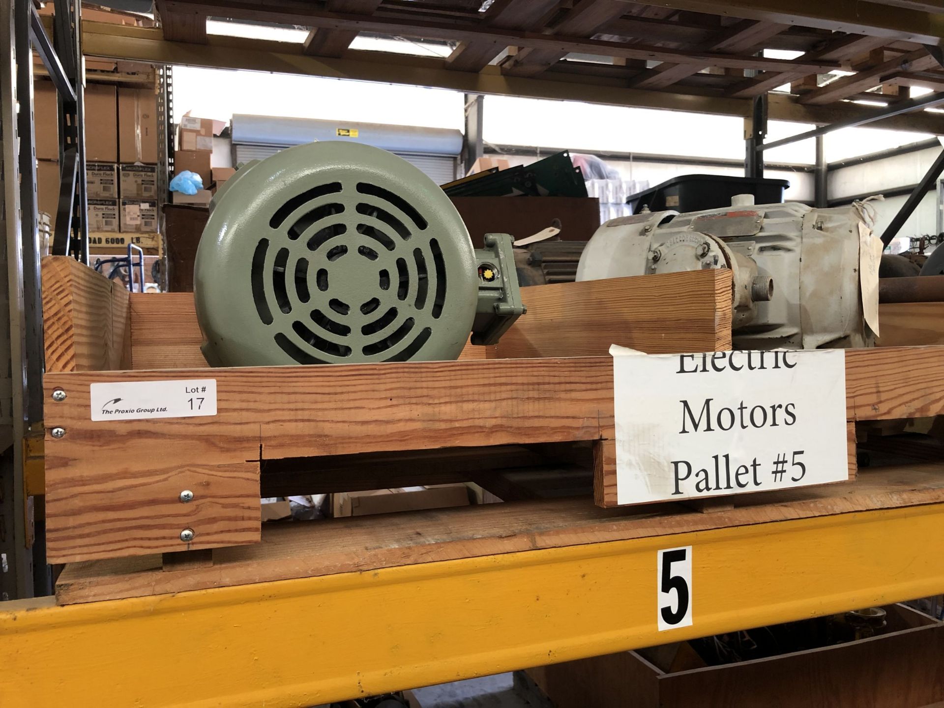 Lot of (4) Electric Motors - Image 3 of 10