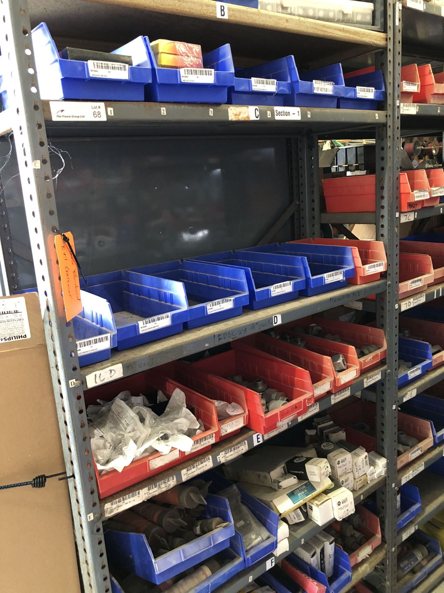 Maintenance Spares Lot: (10) Sections Of Light Duty Industrial Shelving and Contents - Image 19 of 26