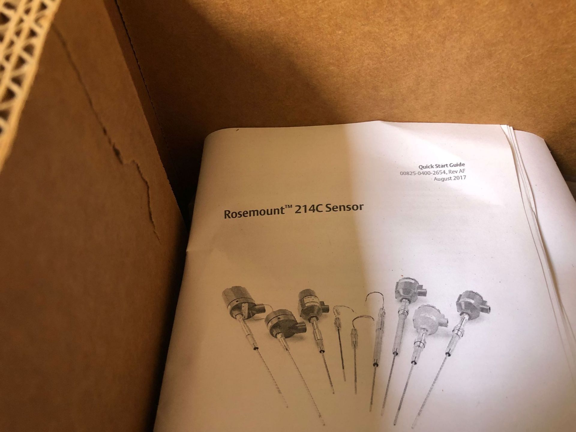 (2) Emerson Rosemount Model 648DX1D115WA3WK185M5XA 214C Series RTD Temperature In Boxes - Image 2 of 4