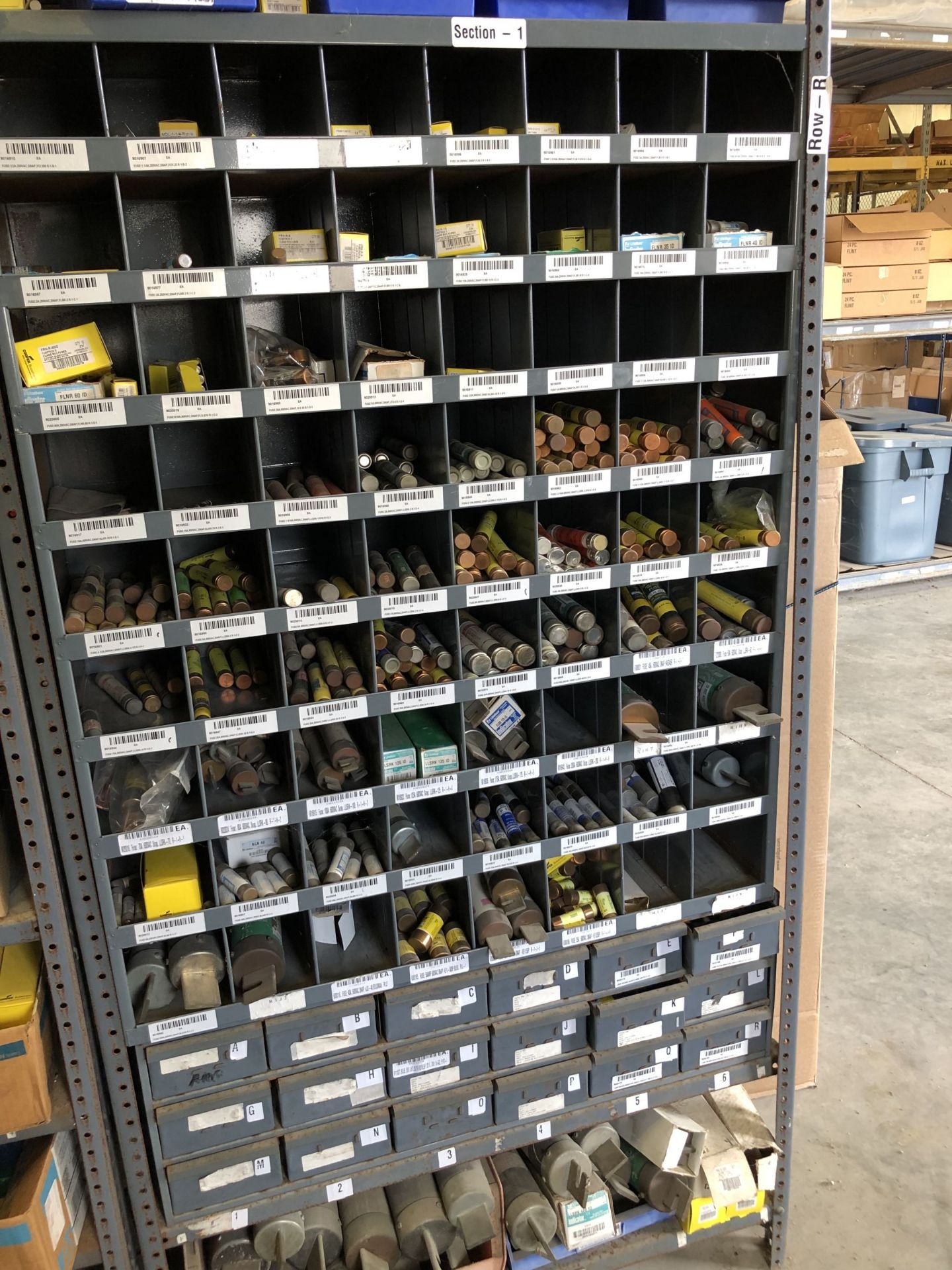 Maintenance Spares Lot: (10) Sections Of Light Duty Industrial Shelving and Contents - Image 25 of 26