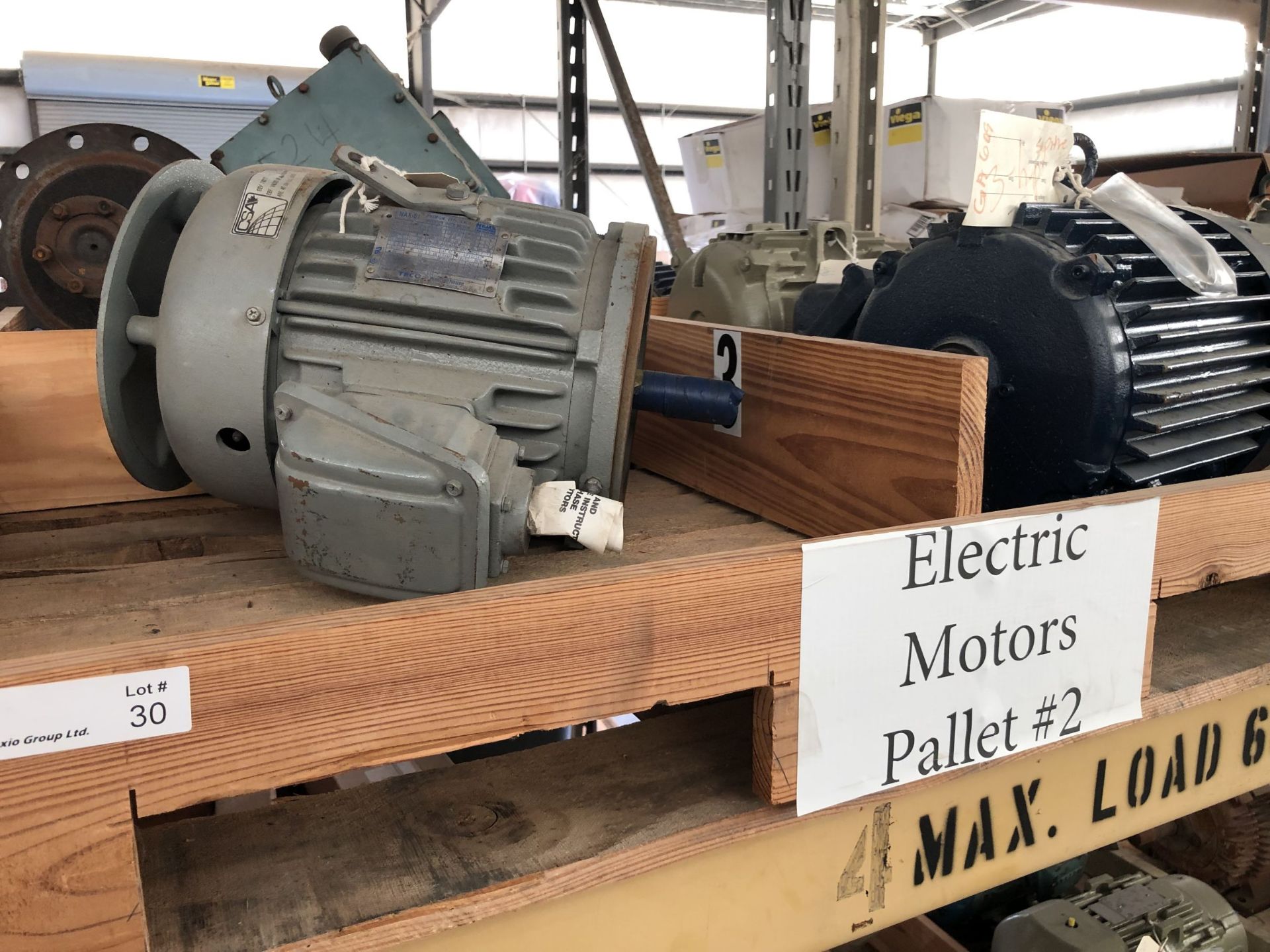 Lot of (6) Electric Motors Including (3) 3 HP Electric Motors, (3) 2HP Electric Motors - Image 11 of 11