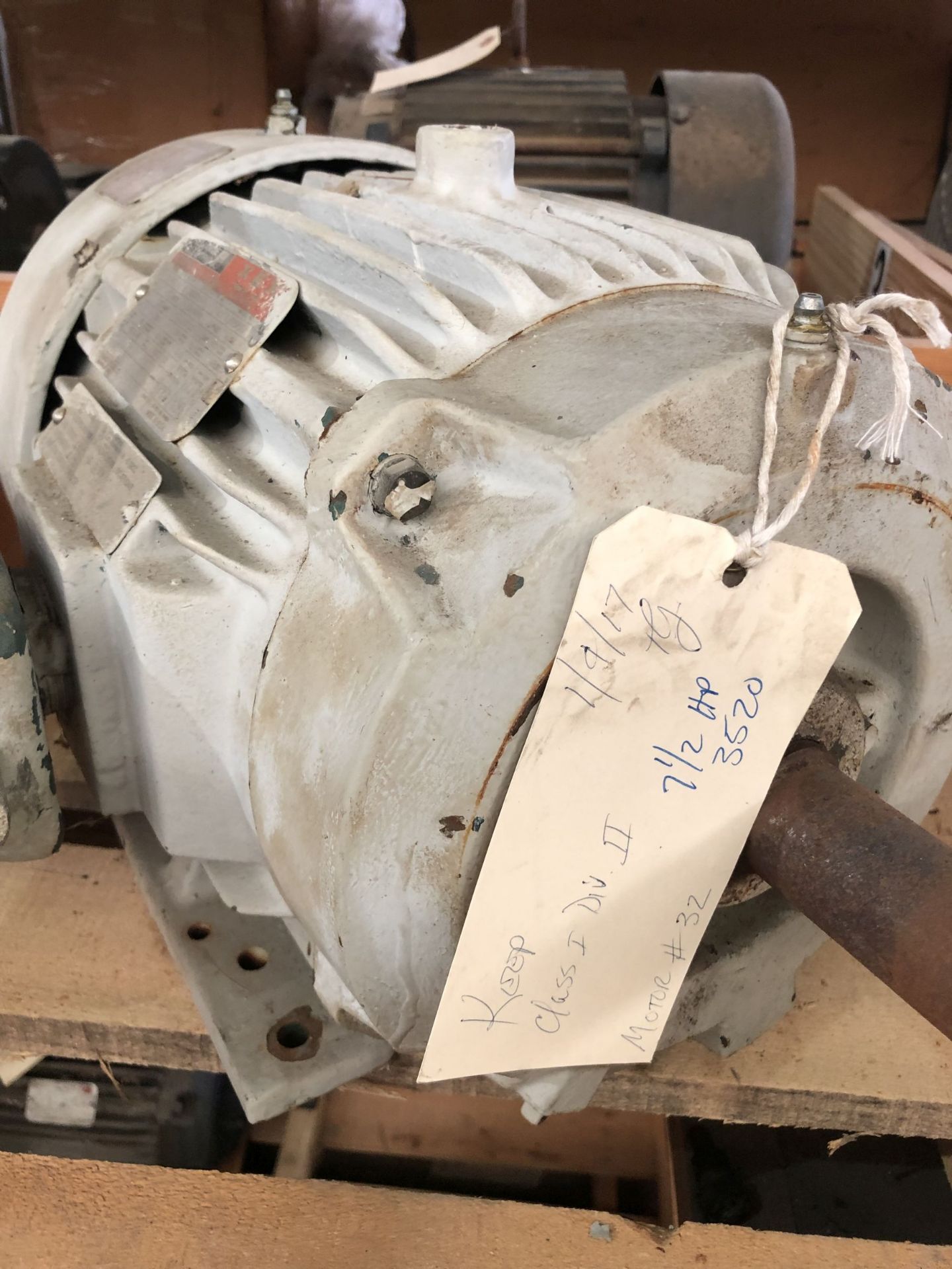 Lot of (4) Electric Motors - Image 2 of 10