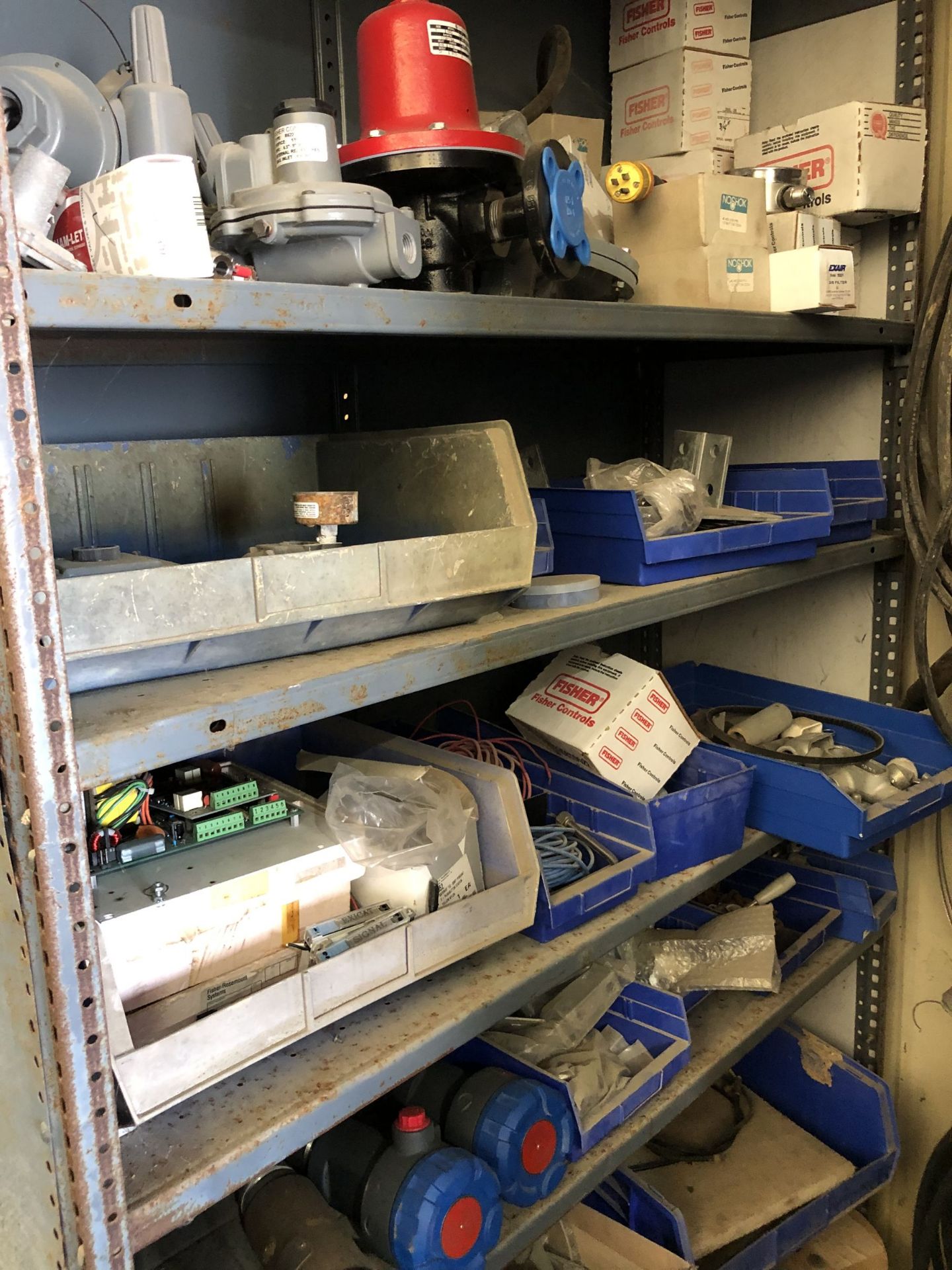 Remaining Contents of Supplies Room Including But to: (15) Light Duty Industrial Shelving Racks, - Image 9 of 14