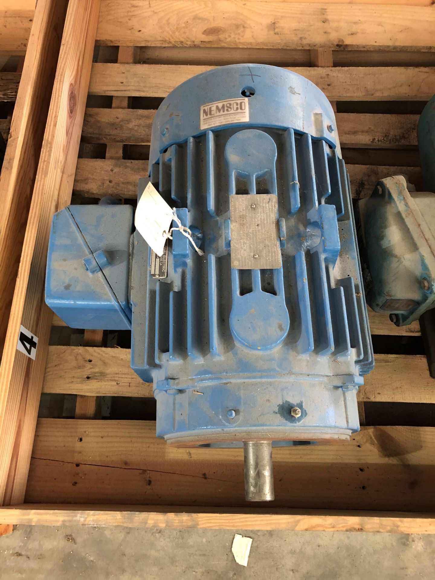 Lot of (2) 30 HP Electric Motors.