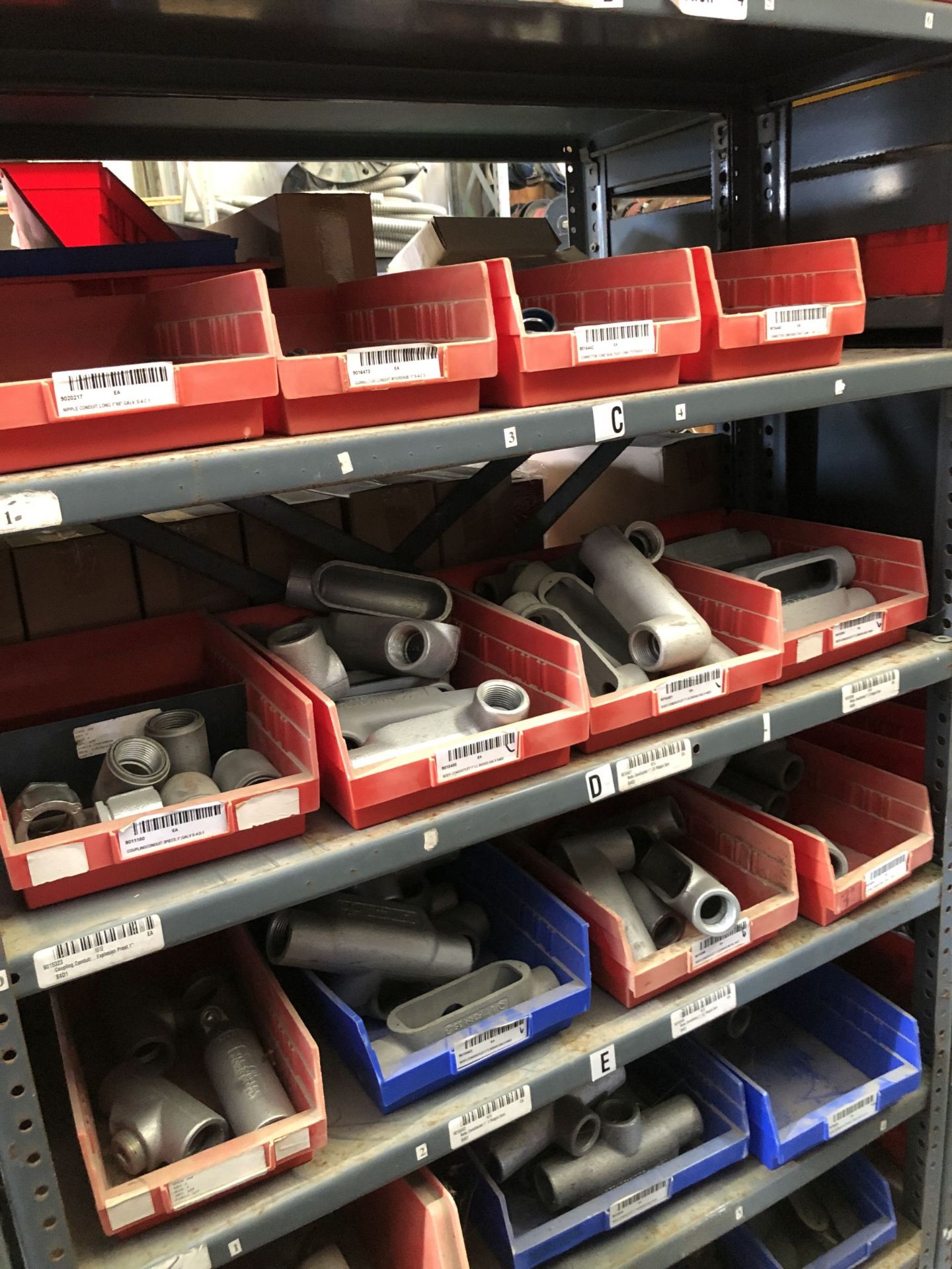 Maintenance Spares Lot: (10) Sections Of Light Duty Industrial Shelving and Contents - Image 15 of 26