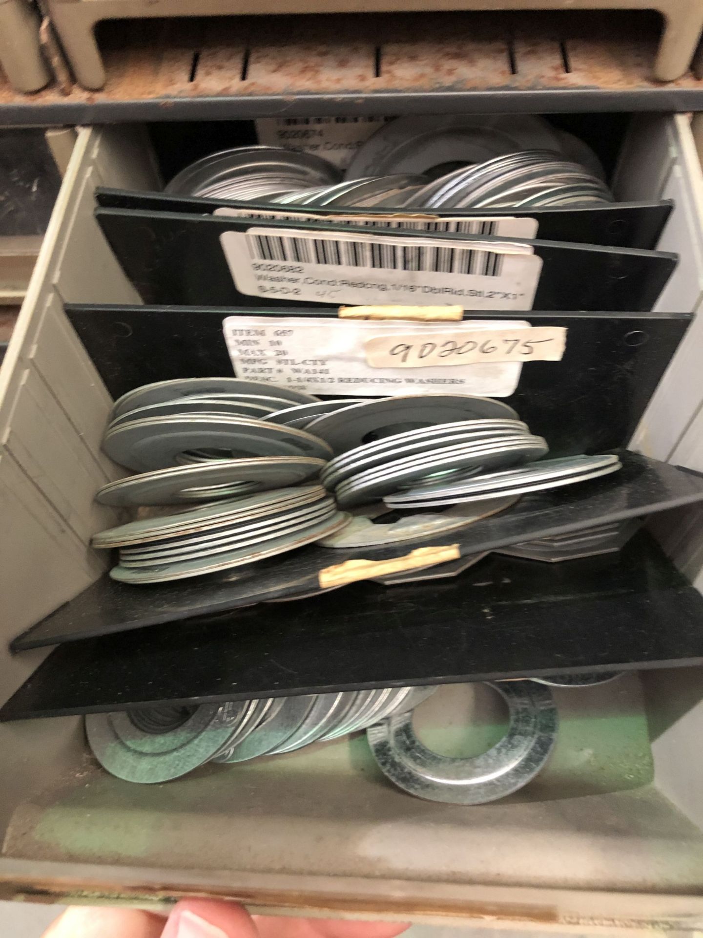 Maintenance Spares Lot: (10) Sections Of Light Duty Industrial Shelving and Contents - Image 13 of 26