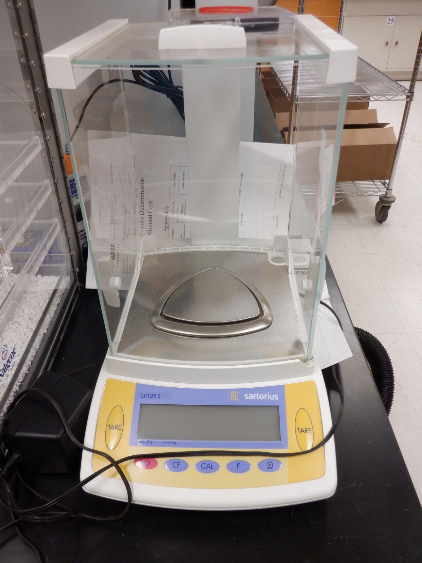 SARTORIOUS CP124S ANALYTICAL BALANCE - 124 G X 0.0001 G