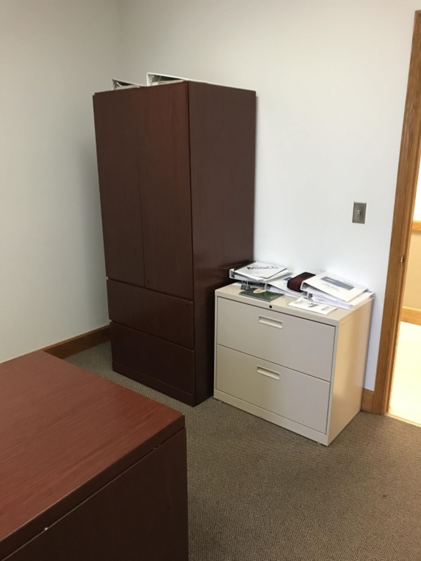 Cherry Executive Office Furniture Lot - Image 4 of 4