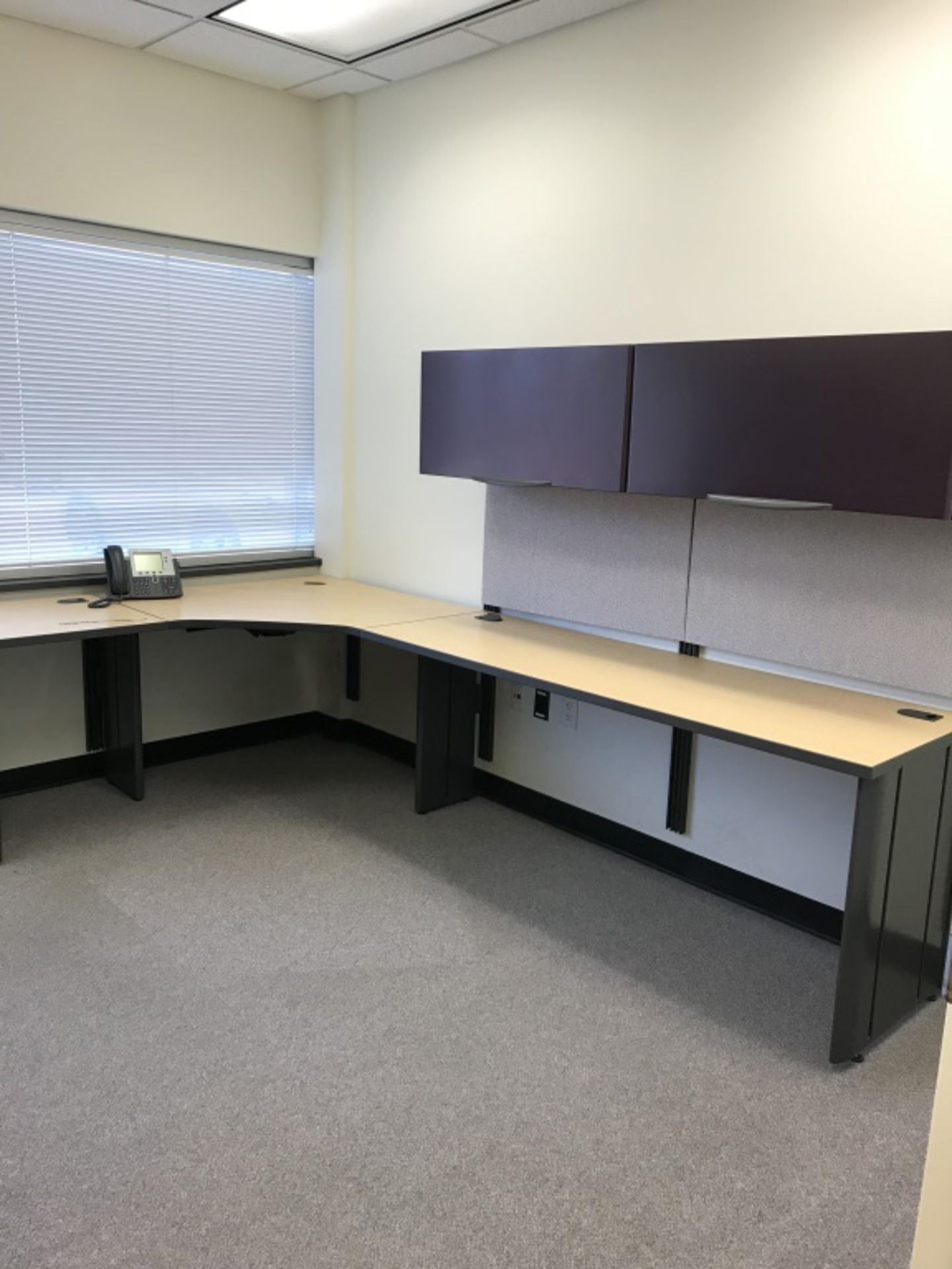 Lot of Office Furniture (Telephone System Excluded)