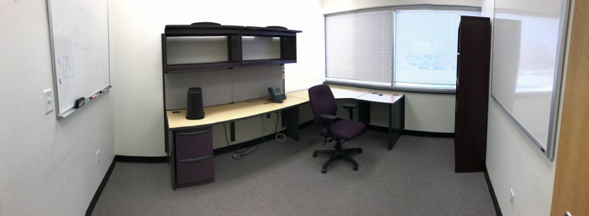 Lot of Office Furniture (Telephone System Excluded)