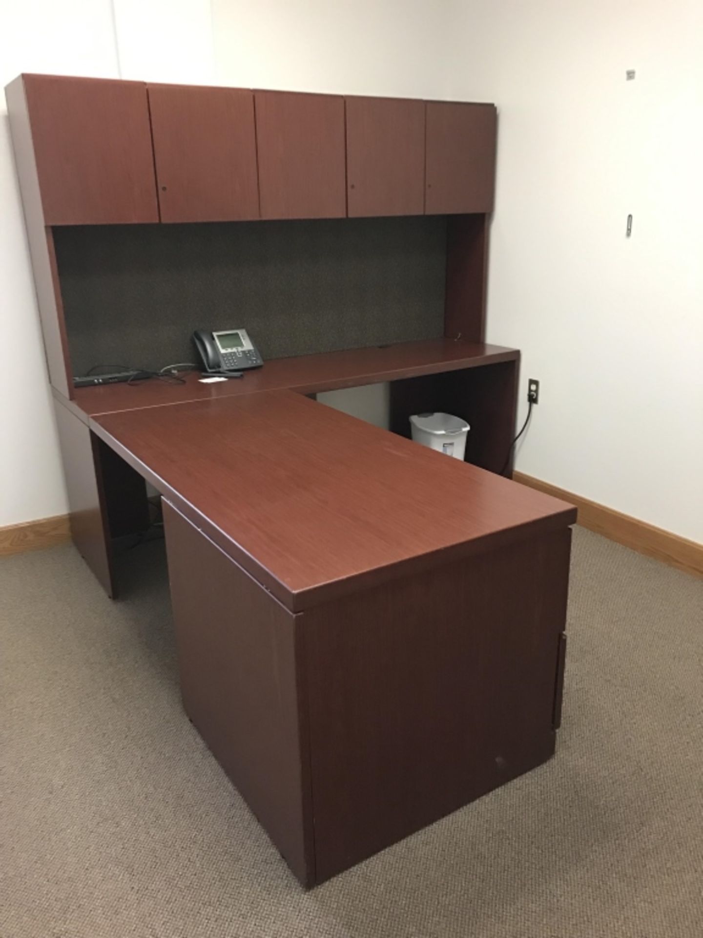 Cherry Executive Office Furniture Lot - Image 2 of 4