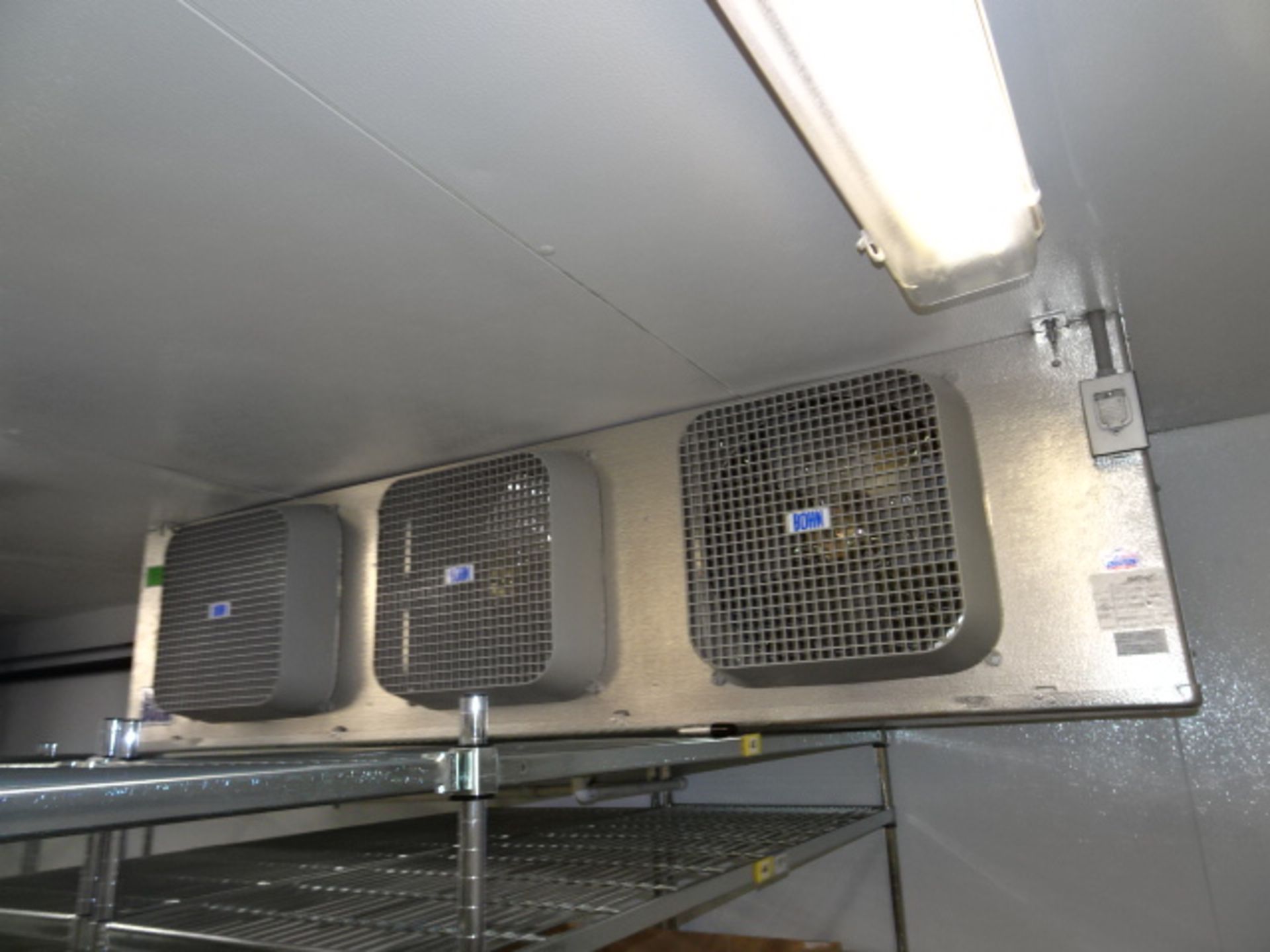 Welbilt Delfield 36' x 36' Walk In Refrigerator With (2) BOHN Model BMA365BA Cooling Units - Image 12 of 17