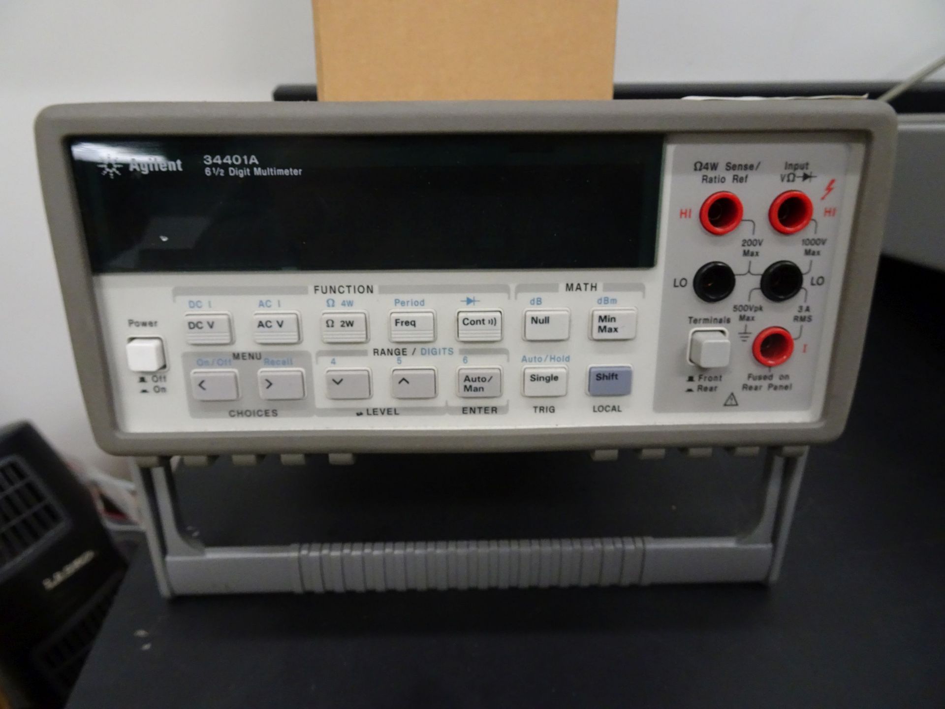 Agilent Model 34401A 6 1/2 Digit Digital Multimeter, sn MY45010549, With Associated Leads - Image 3 of 8