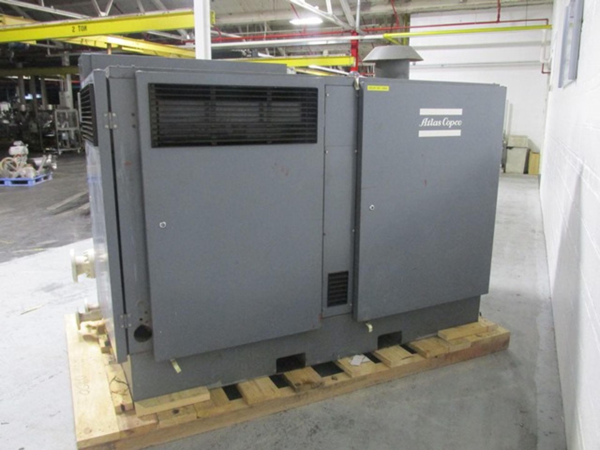 125HP Atlas oil-free air compressor, type ZR 3 DE, rotary screw - Image 2 of 18