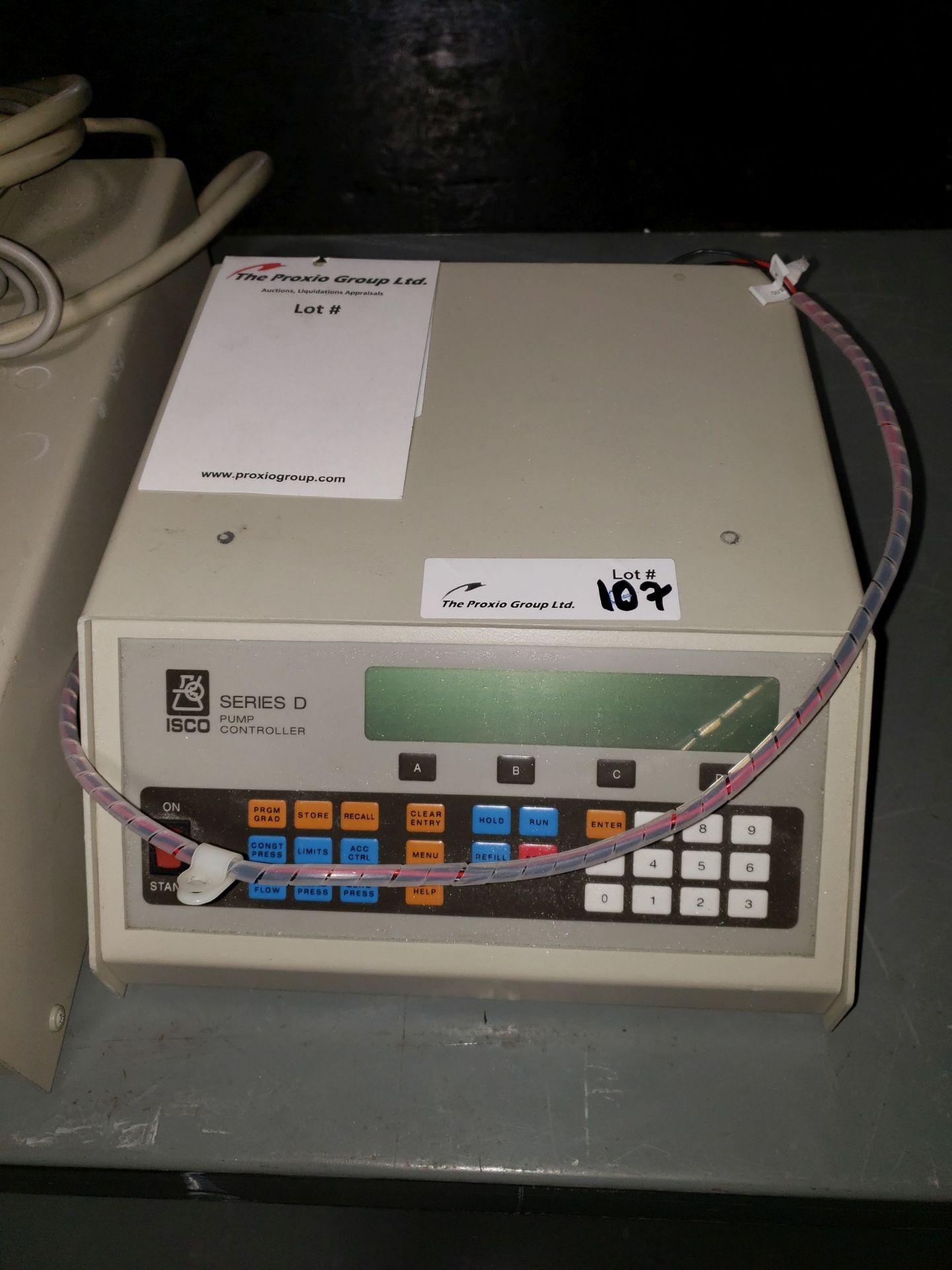 ISCO D Series Syringe Pump, Model 100 DM, with Pump Controller - Image 13 of 18