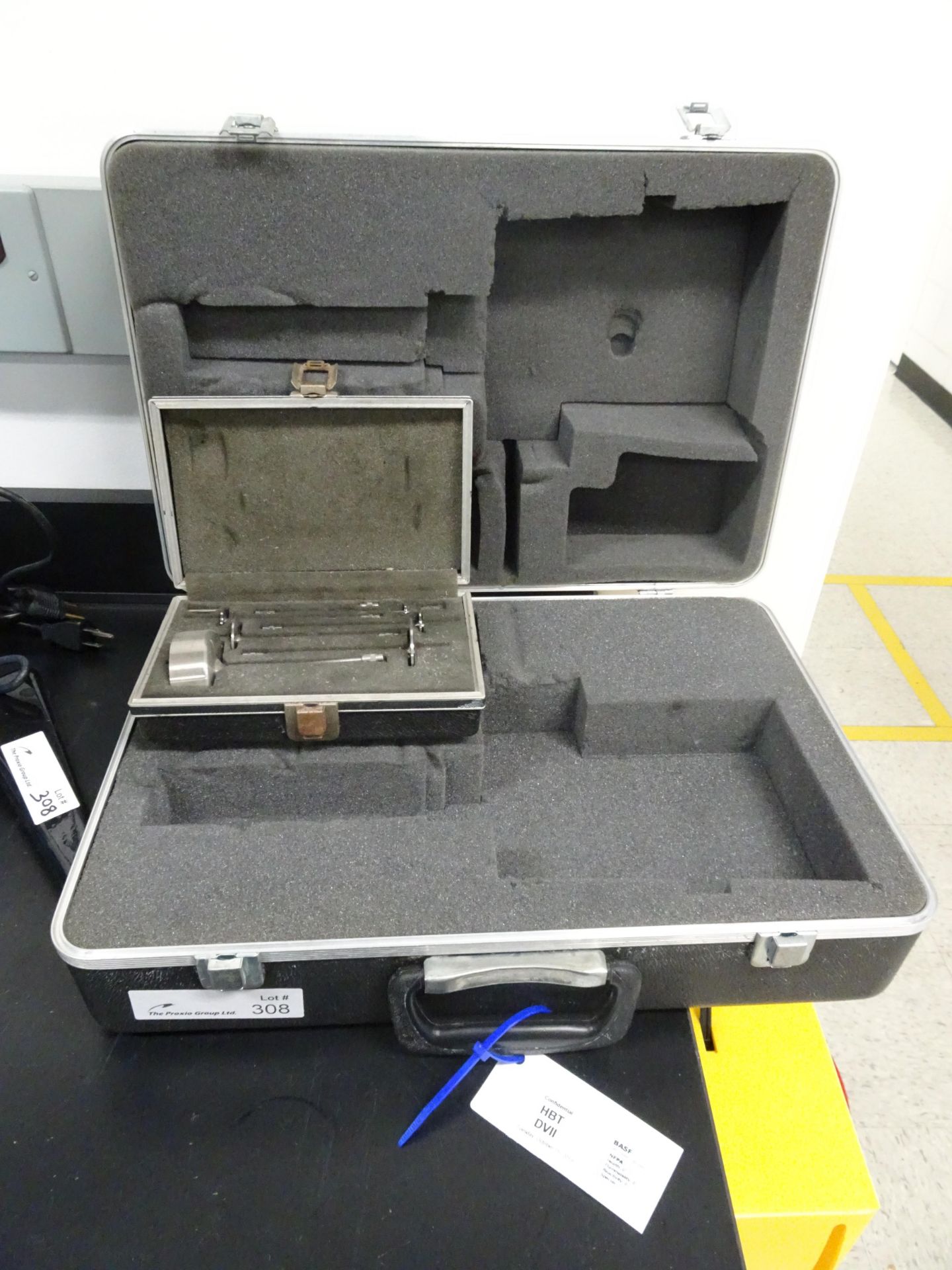 Brookfield Model HBTDV-II Viscometer , sn D20776 With Stand, Case, and Brookfield HA/HB Spindle Set - Image 7 of 9