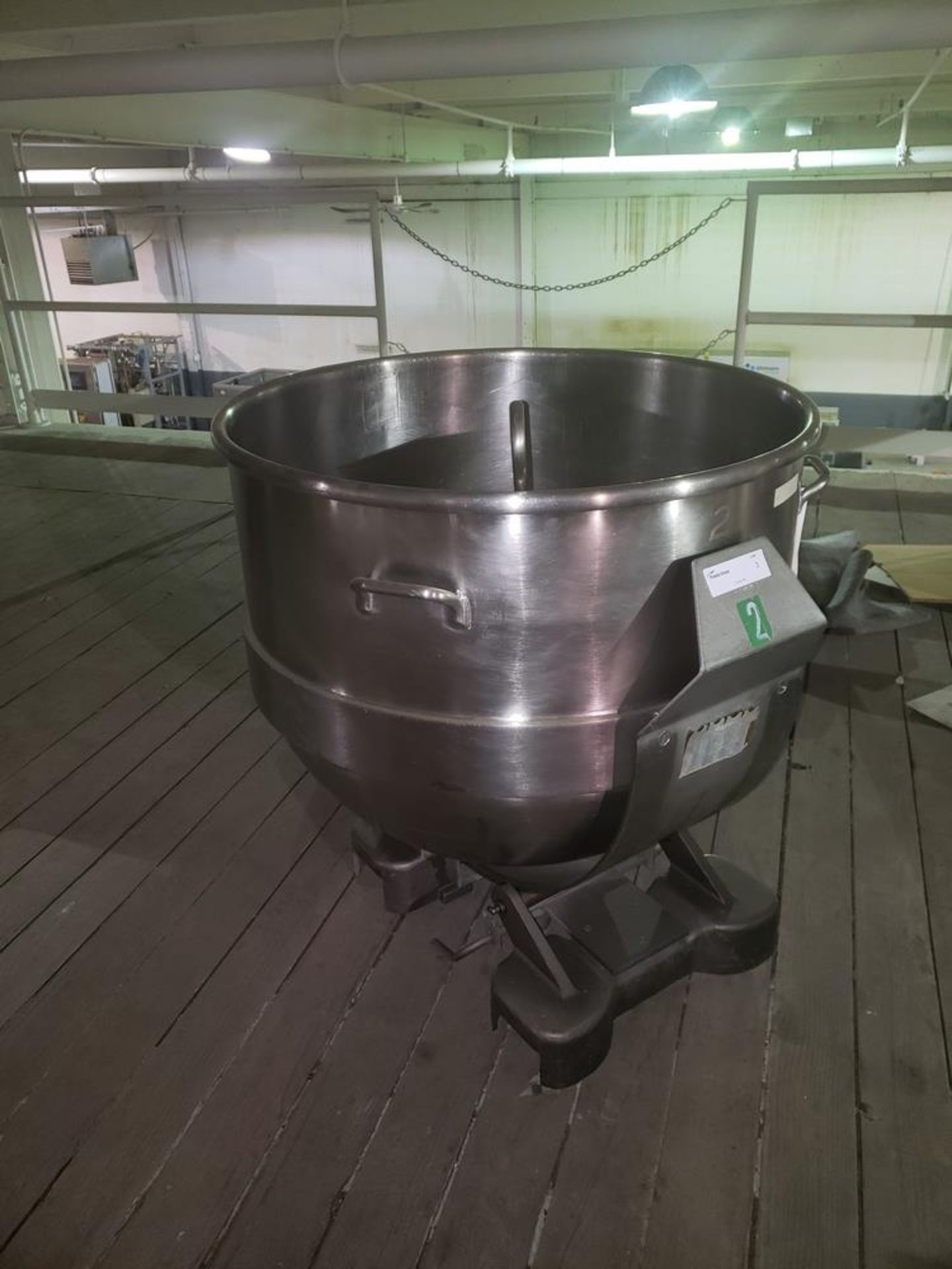 S/S mixing bowl for AMF Mixer