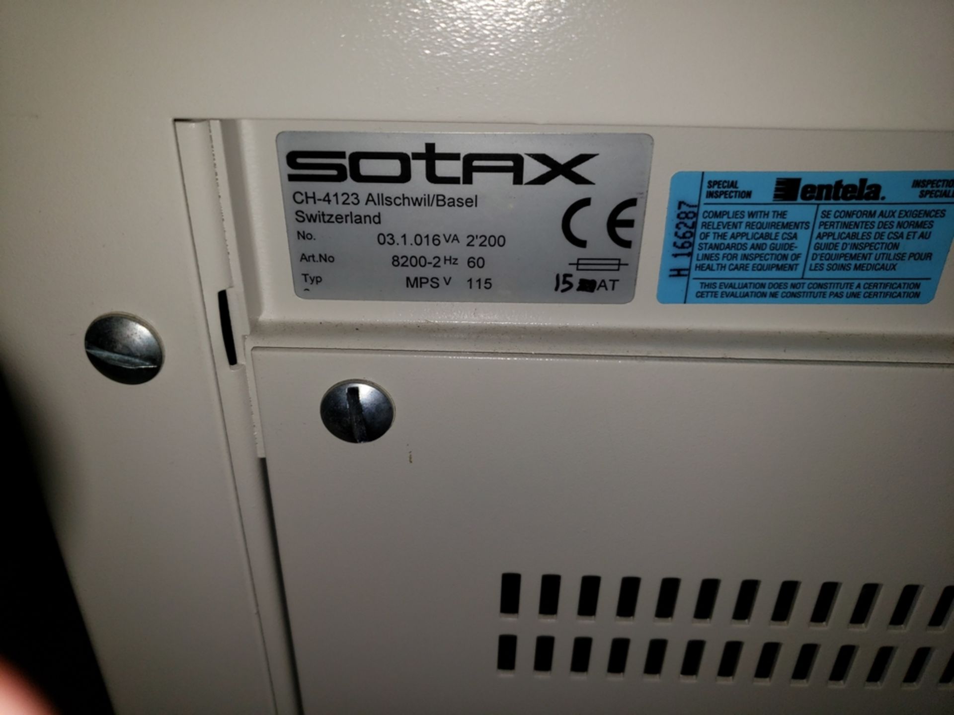 Sotax dissolution system, model MPS, serial # 031016 - Image 6 of 6