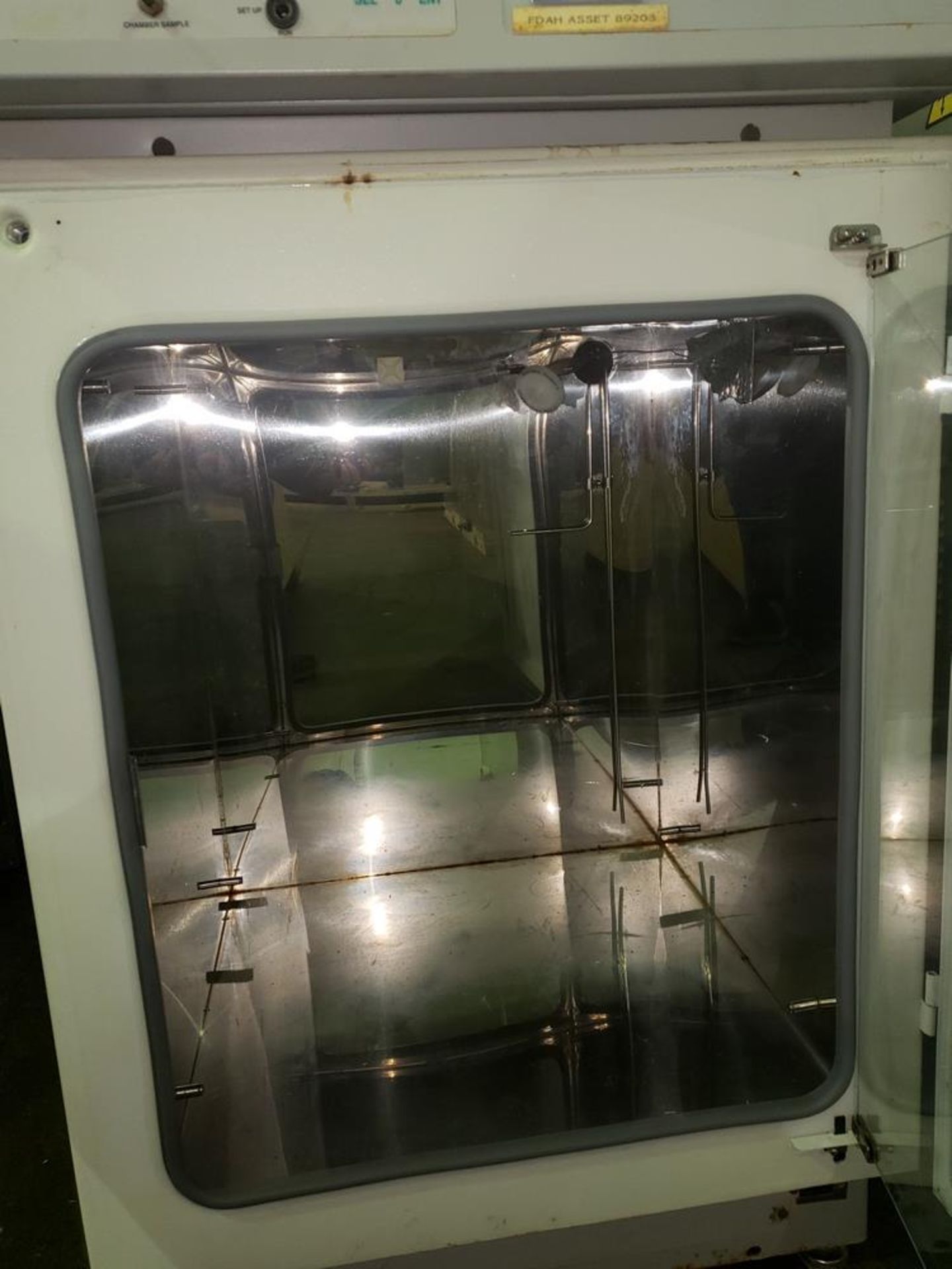 Nuaire IR Autoflow Incubator, model NU-2500, Series 24, water jacketed, serial# 71532. - Image 7 of 7