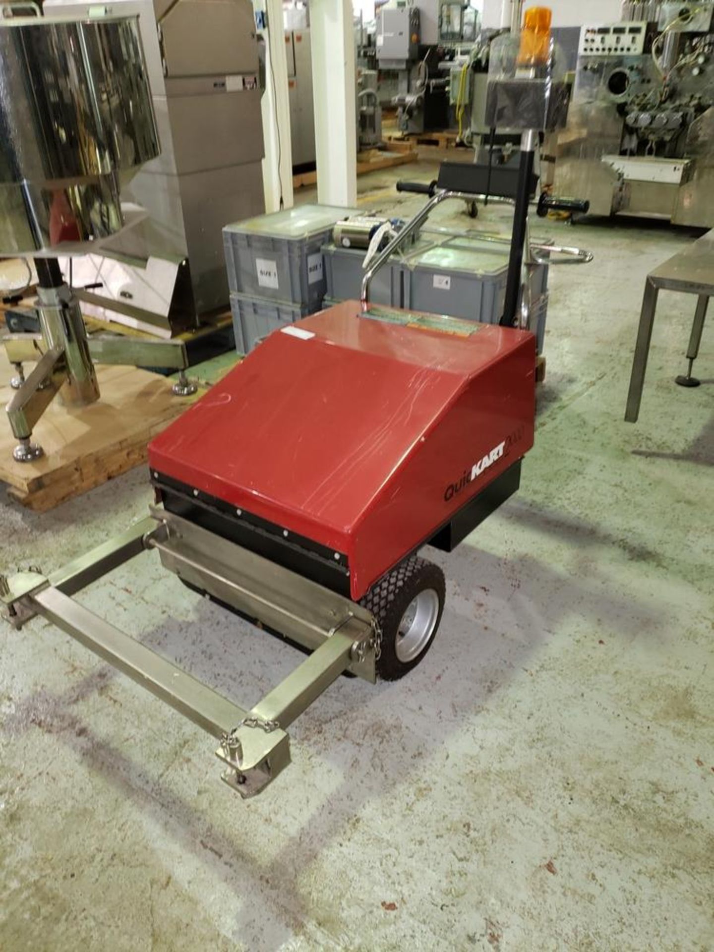 Dane Quickart 2000 power-assist shopping cart collectors, battery operated. - Image 4 of 12