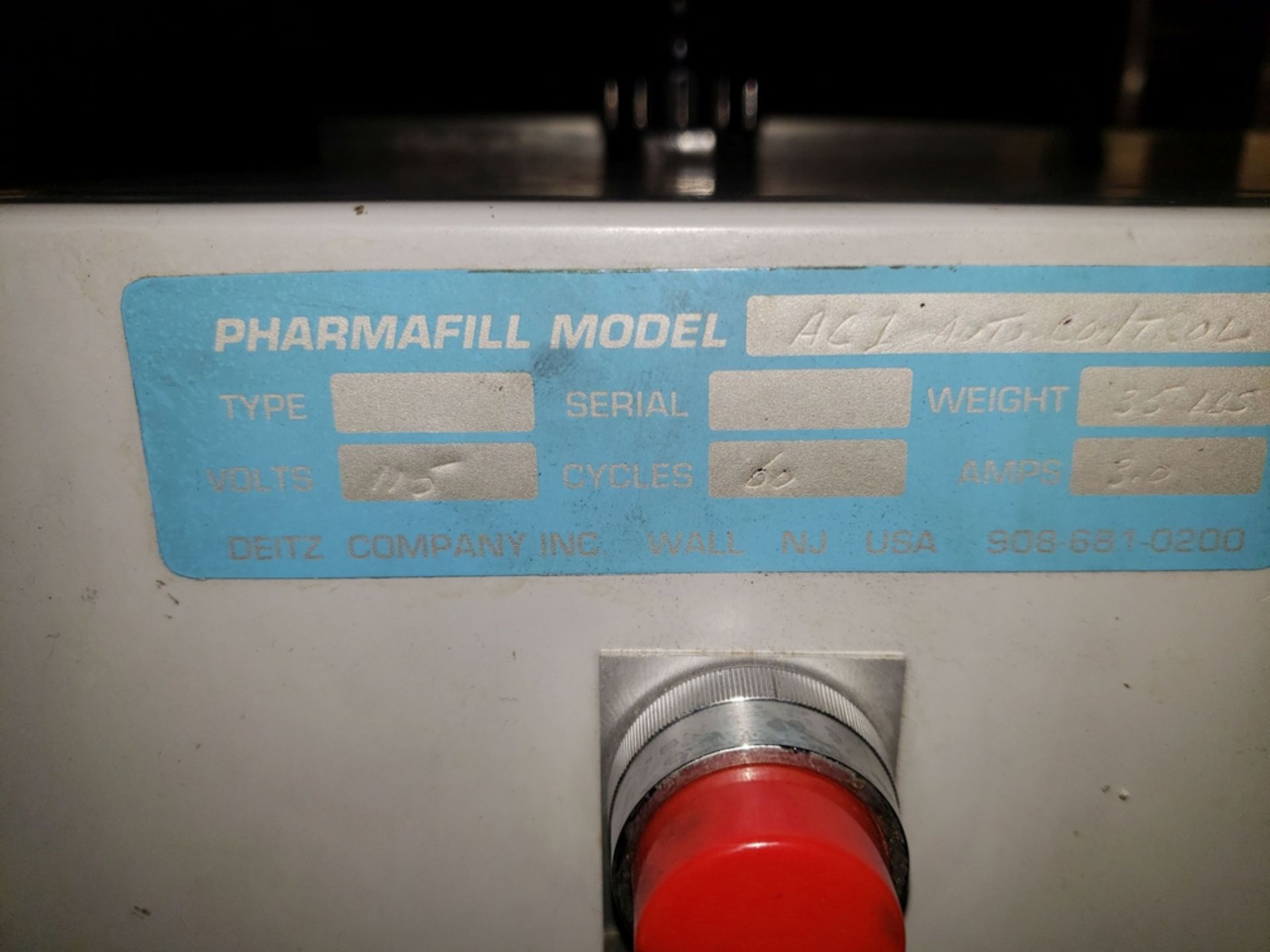 Pharmafill tablet counter, model TCA1R Automatic, stainless steel construction, on stand with - Image 9 of 10
