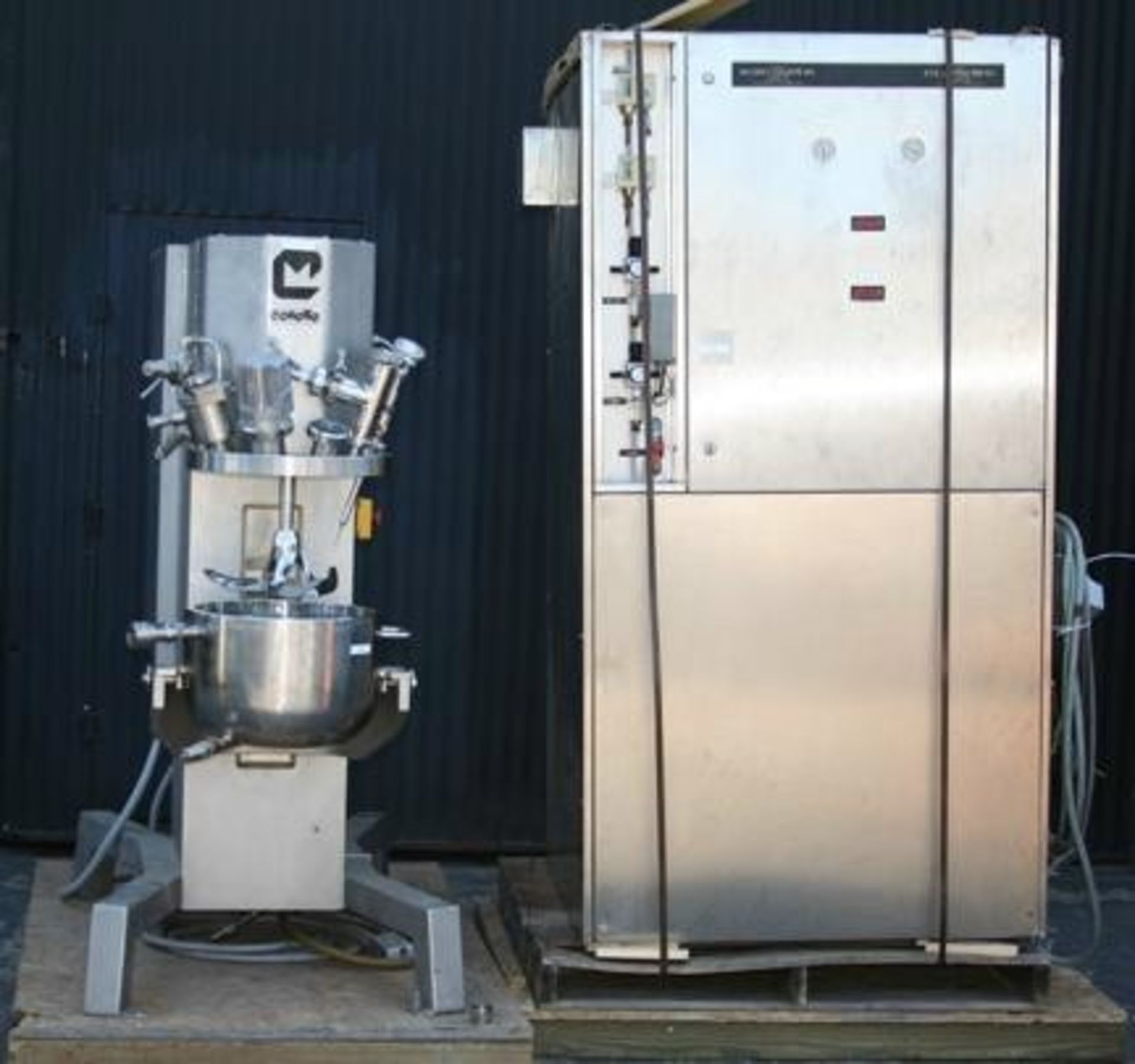 Collette shear granulating mixer, model GRAL 25 PRO, 25 liter capacity, stainless steel - Image 25 of 25