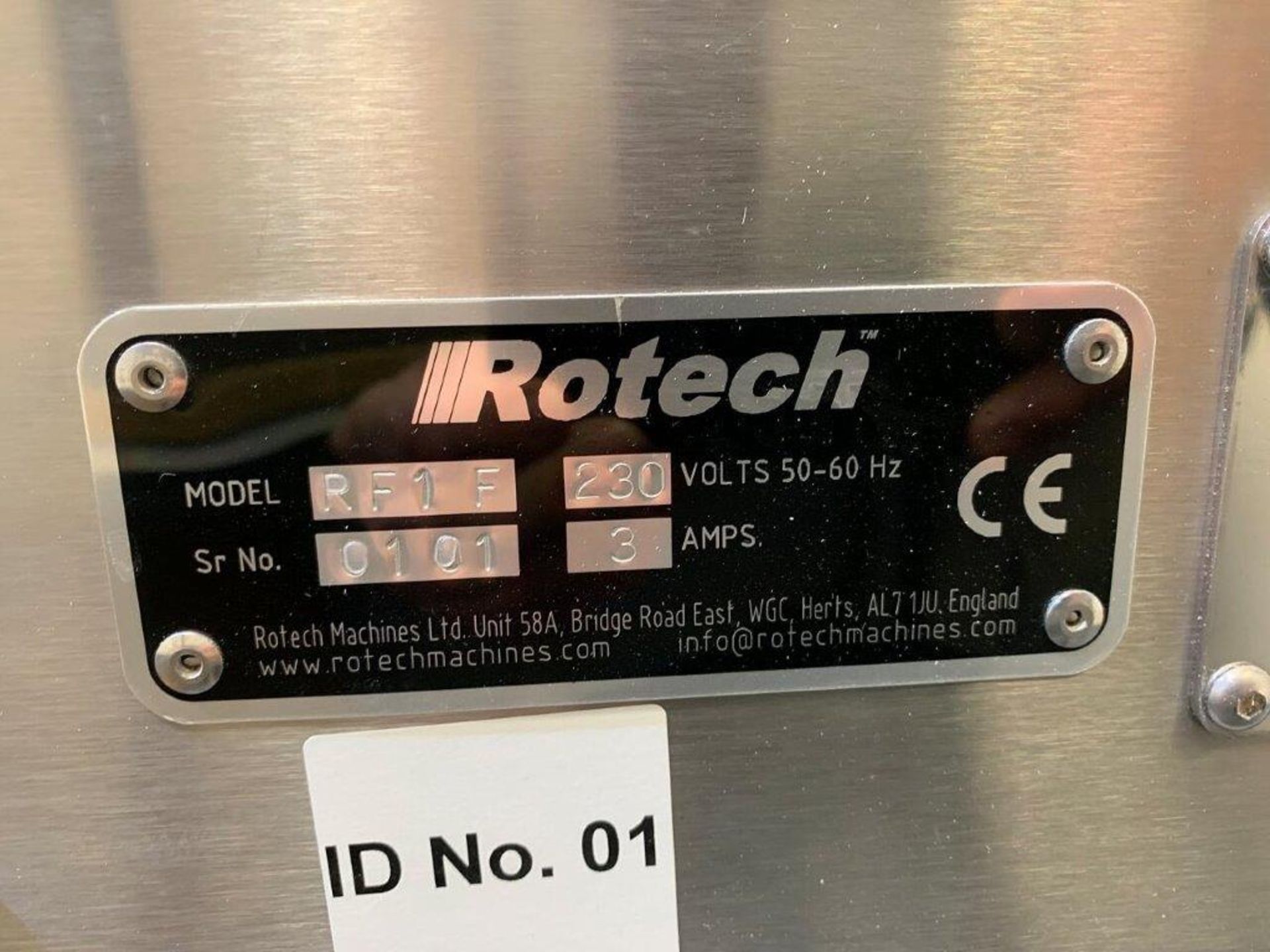 Rotech RF1-F Feeder with Domino Thermal Inkjet Printer - Image 4 of 4