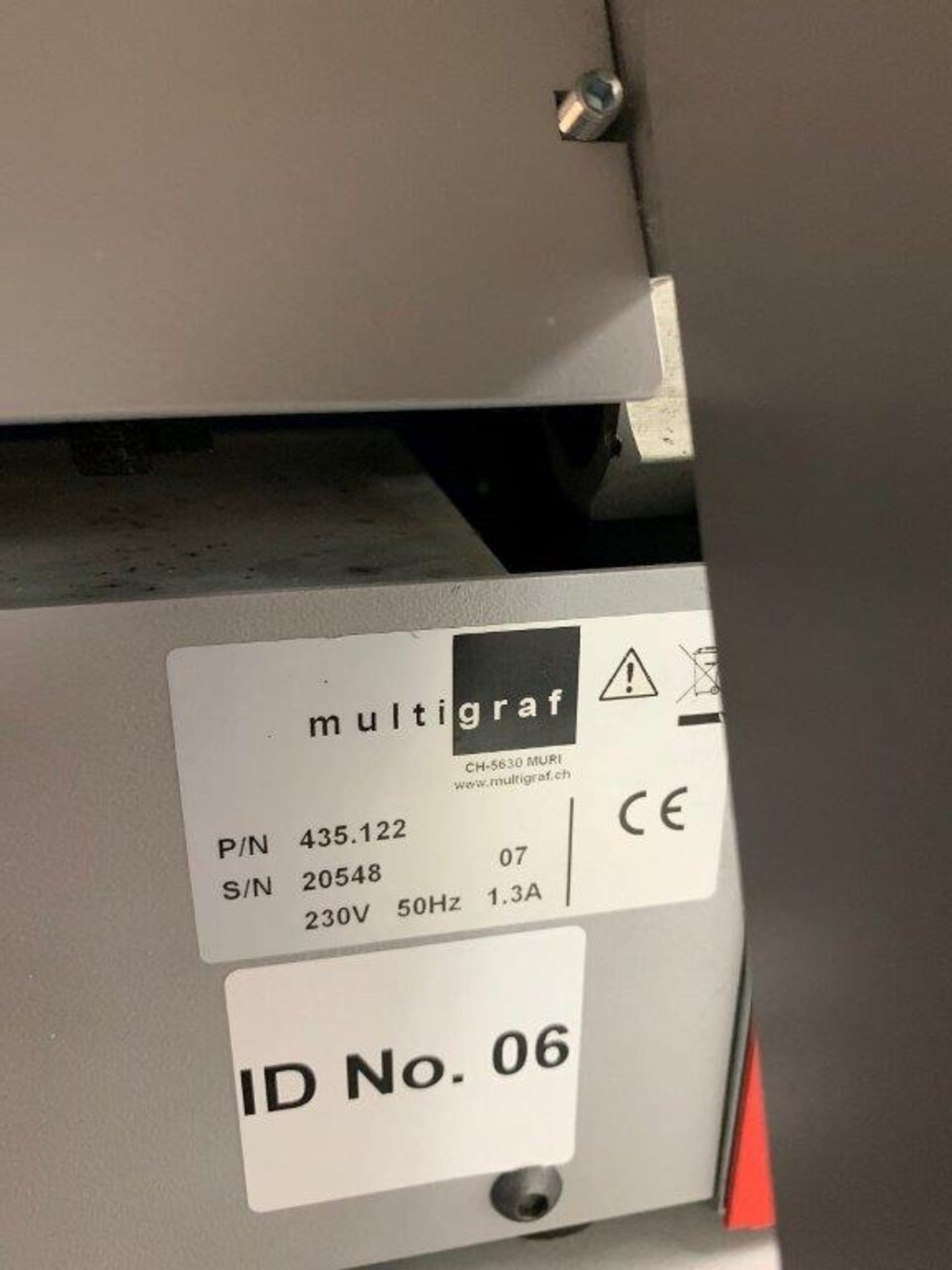Multigraf Eurofold 435 4-Plate Automated Paper Folder - Image 3 of 4
