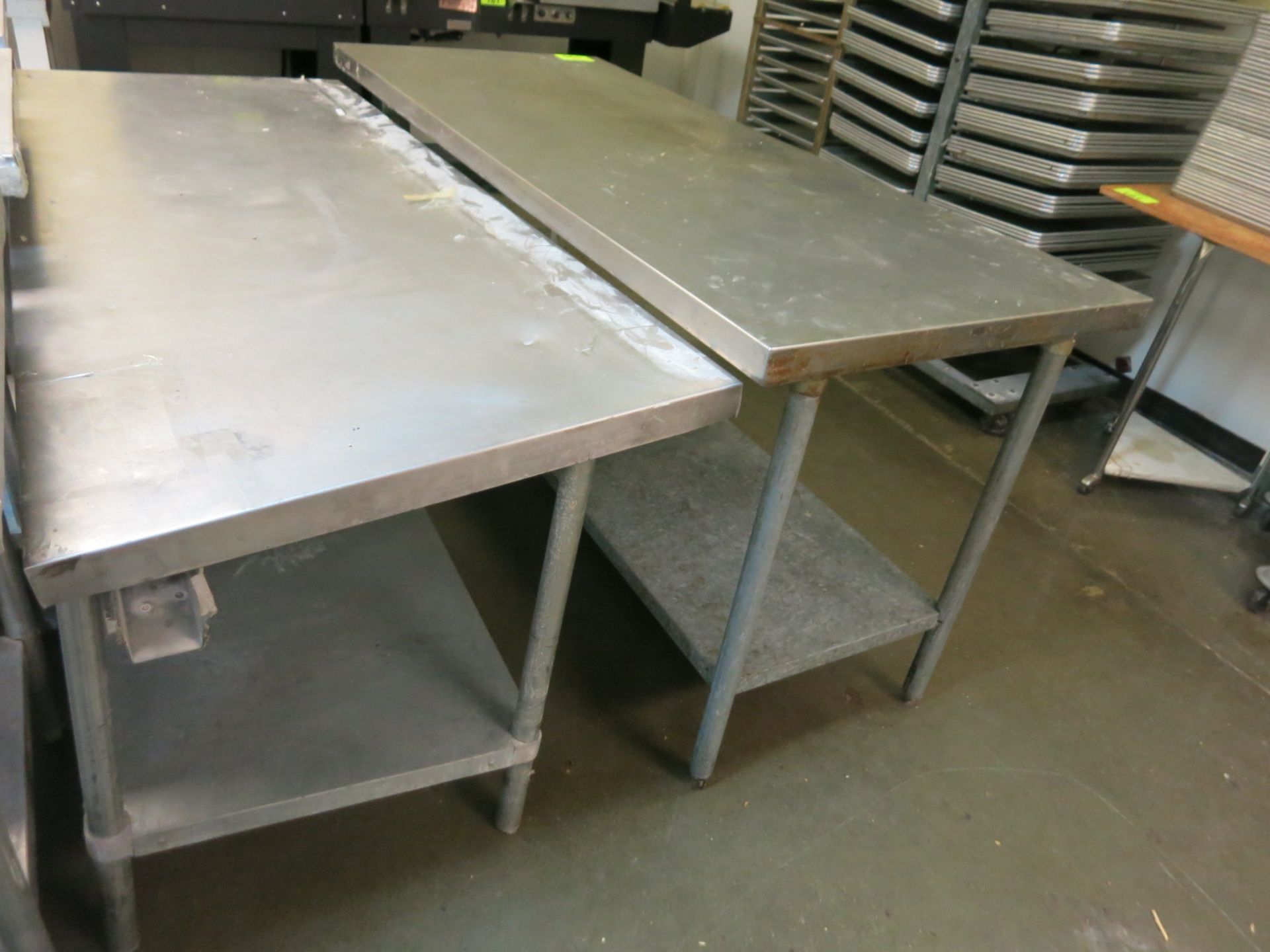 Stainless Tables - Image 2 of 2