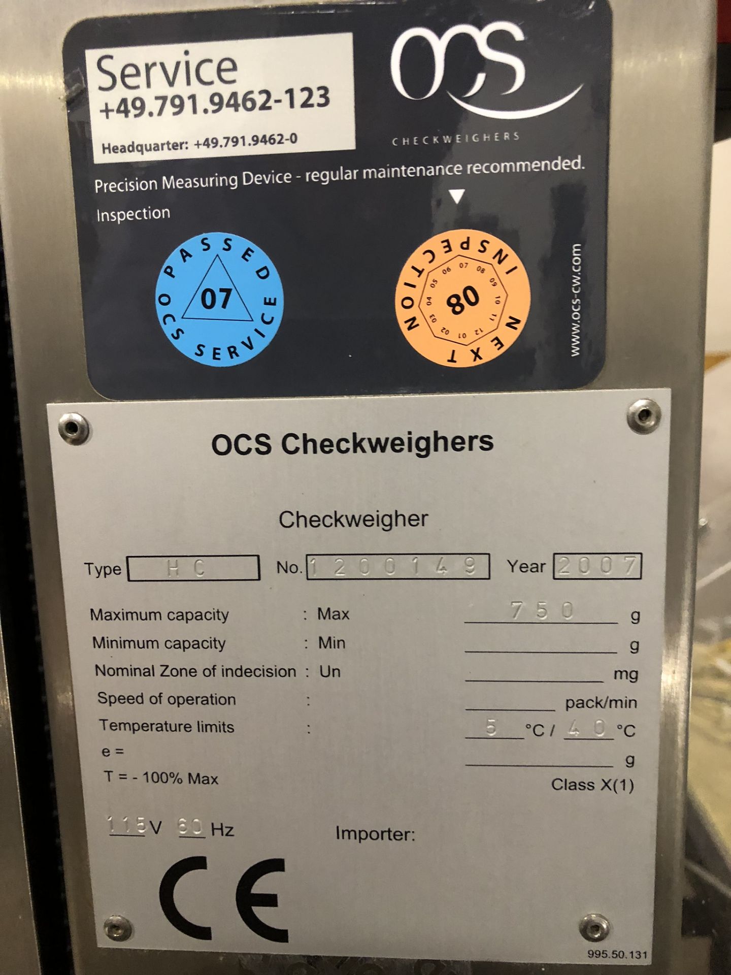 Checkweigher - Image 7 of 9