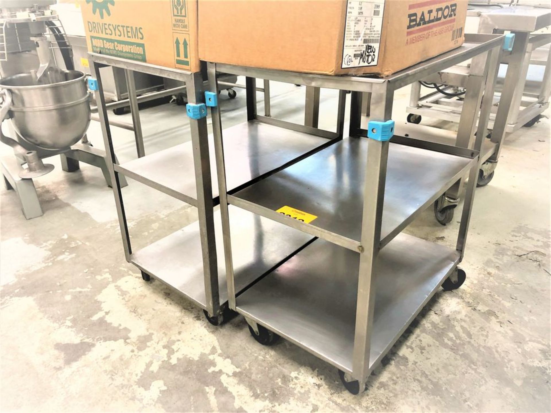 Stainless carts