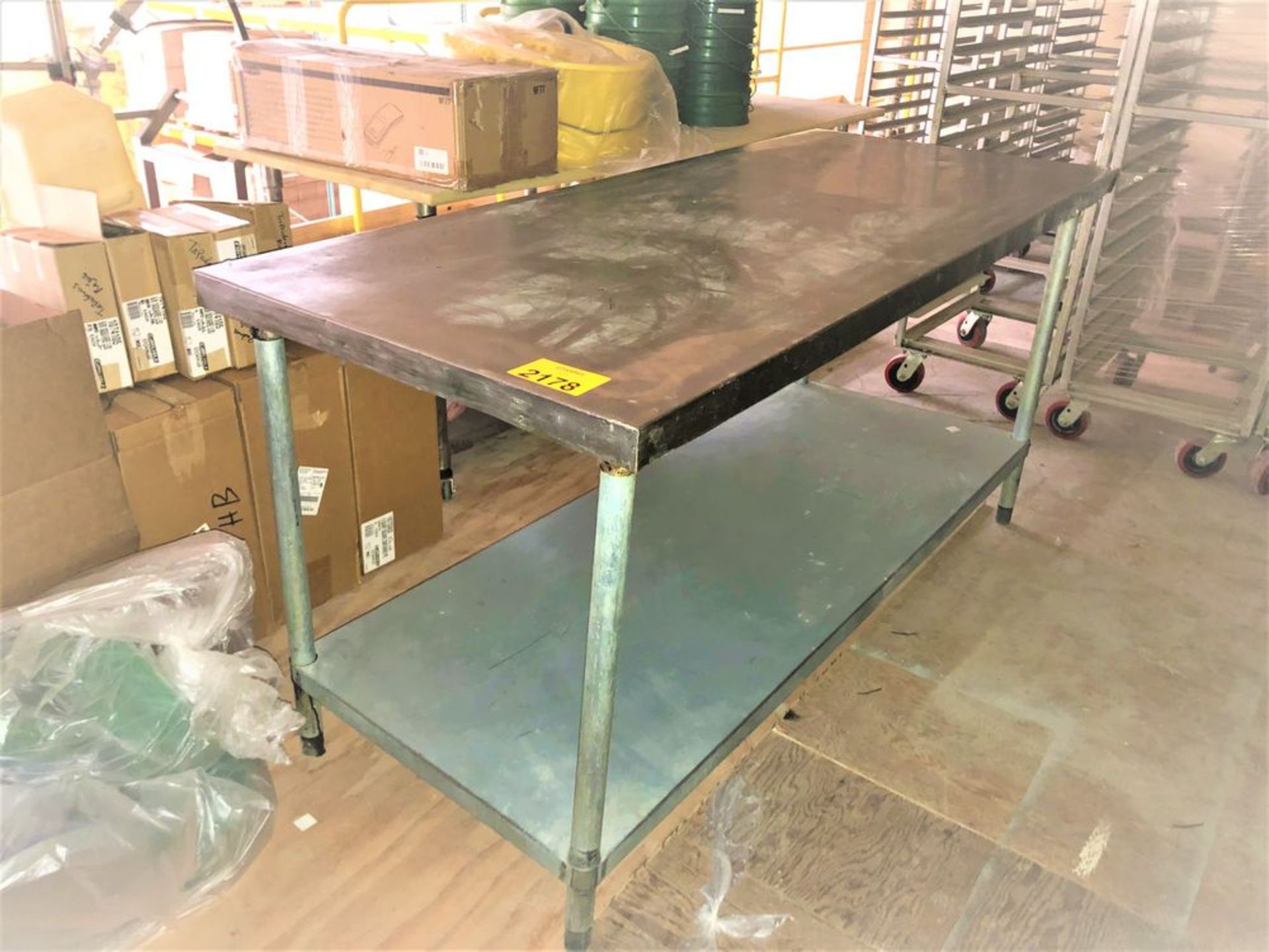 Stainless tables