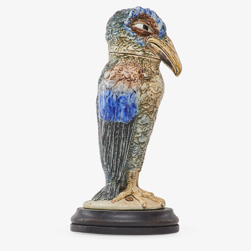 ROBERT W. MARTIN; MARTIN BROTHERS BIRD TOBACCO JAR - Image 4 of 6