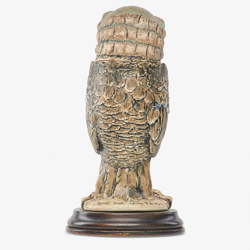 ROBERT W. MARTIN; MARTIN BROTHERS BARRISTER BIRD TOBACCO JAR - Image 4 of 6