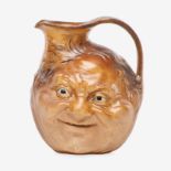 ROBERT W. MARTIN; MARTIN BROTHERS LARGE DOUBLE-SIDED FACE JUG