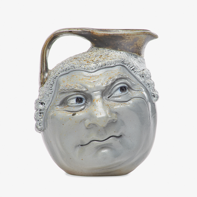 ROBERT W. MARTIN; MARTIN BROTHERS BARRISTER DOUBLE-SIDED FACE JUG