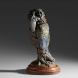 ROBERT W. MARTIN; MARTIN BROTHERS TALL BIRD TOBACCO JAR