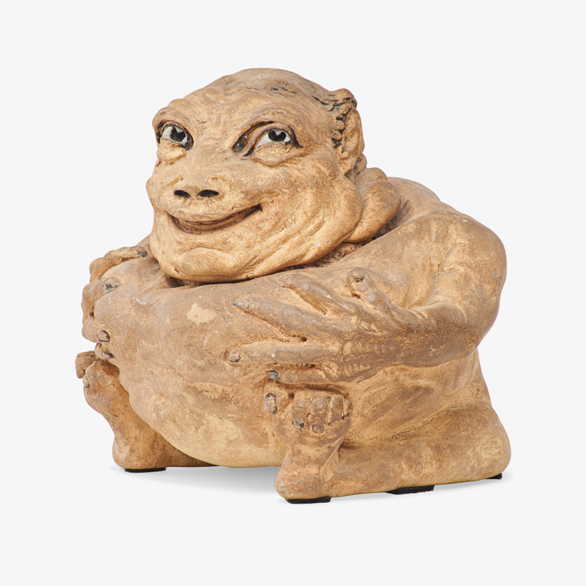 ROBERT W. MARTIN; MARTIN BROTHERS GROTESQUE CREATURE TOBACCO JAR