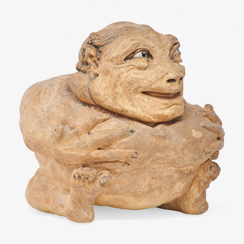 ROBERT W. MARTIN; MARTIN BROTHERS GROTESQUE CREATURE TOBACCO JAR - Image 3 of 6