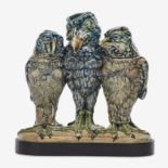 ROBERT W. MARTIN; MARTIN BROTHERS TRIPLE BIRD TOBACCO JAR