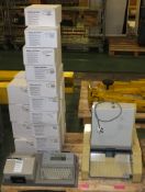 Horizon PF-P320 Folder, Brady Labelizer Plus Industrial Labelling Machine, 21x Boxes of Ca