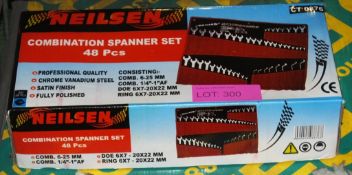 Neilsen Combination Spanner set 48pcs - CT0876