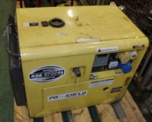 Kipor Diesel Generator - KD6700TA - 4.5 / 5 KVA - missing fuel cap