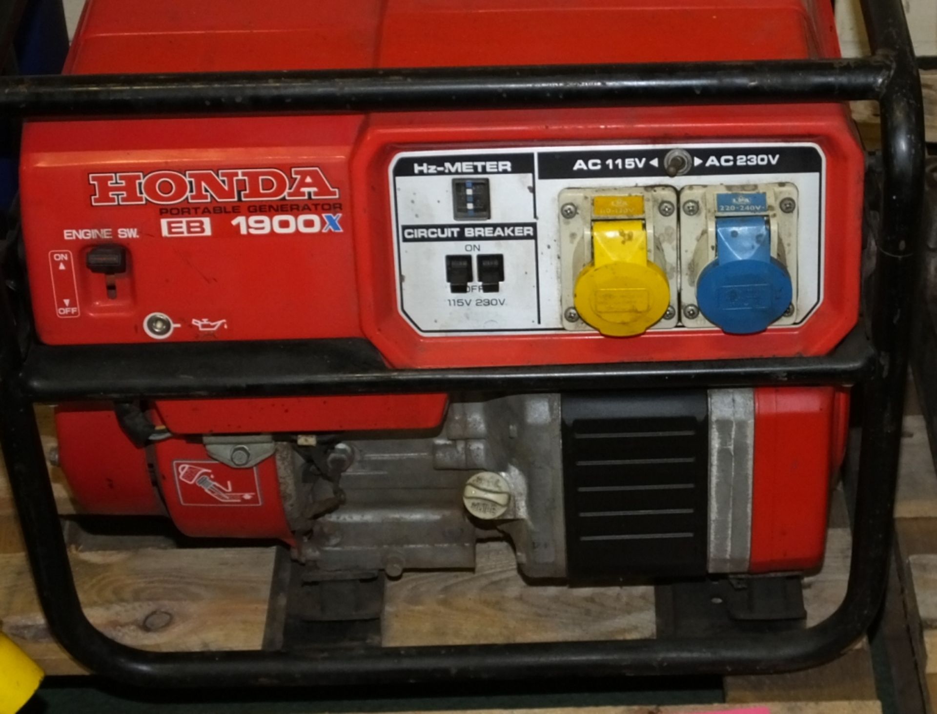 Honda EB 1900X 1.9 KVA Portable generator - Image 3 of 5